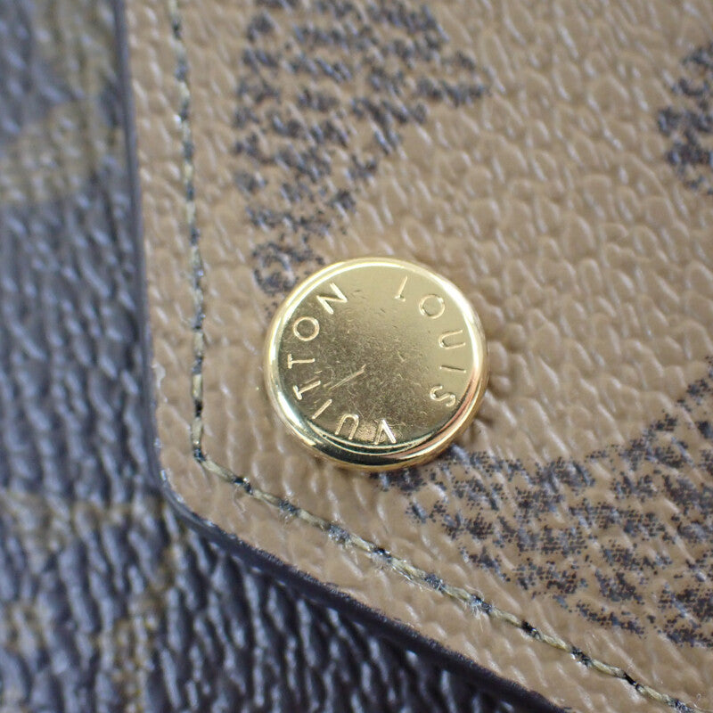 【Louis Vuitton】ポルトフォイユ・ゾエ 三つ折り財布 折財布 M80725 モノグラム・ジャイアント ブラウン【財布】