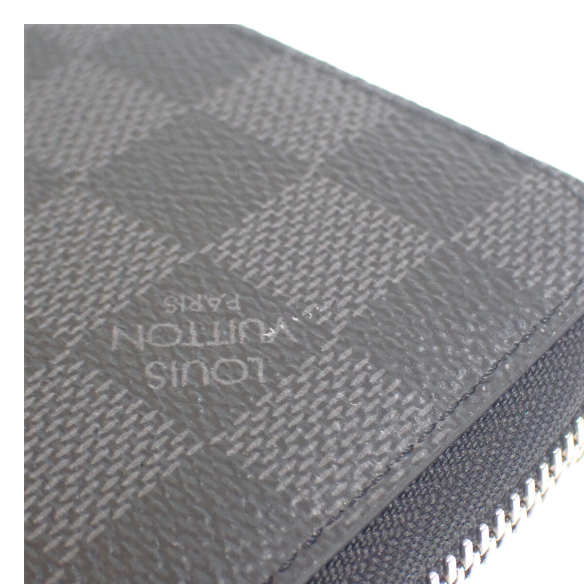 【Louis Vuitton】ジッピー・オーガナイザー NM 長財布 ラウンド財布 M60111 ダミエグラフィット ブラック シルバー金具【財布】