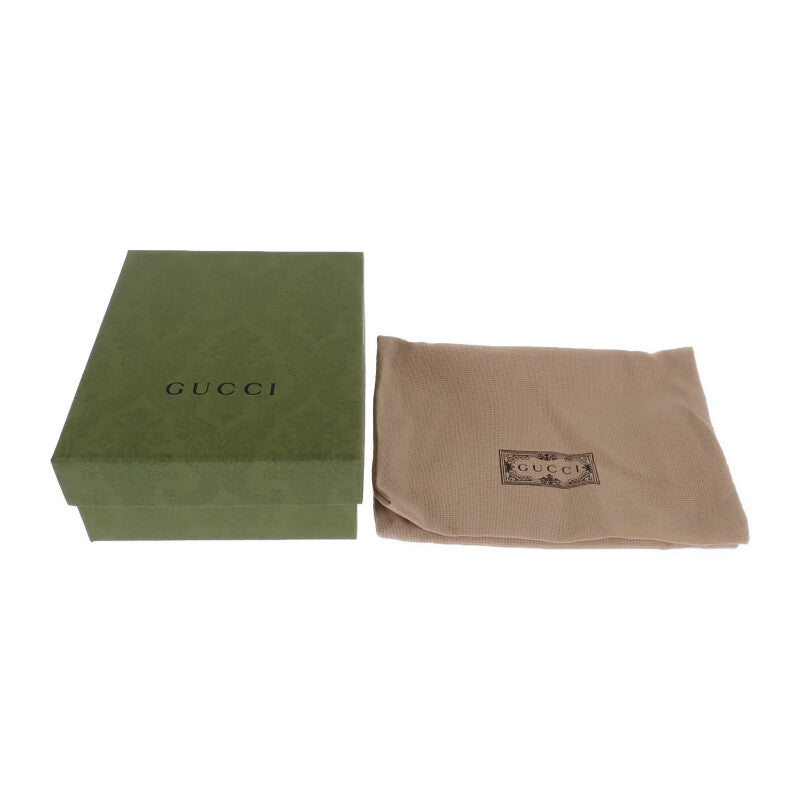 【GUCCI】オフディア GGウォレット 598662 96IWG 8745 二つ折り財布 GGスプリーム PU ブラウン ゴールド金具【財布】