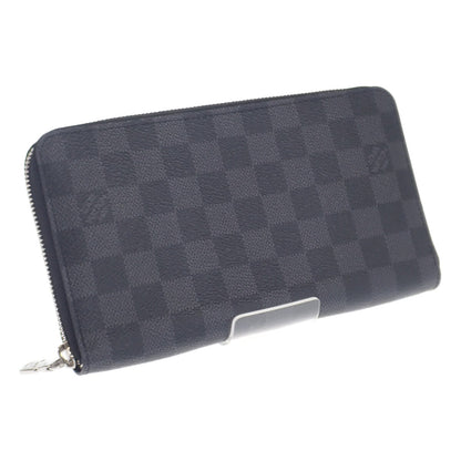 【Louis Vuitton】ジッピー・オーガナイザー NM 長財布 ラウンド財布 M60111 ダミエグラフィット ブラック シルバー金具【財布】