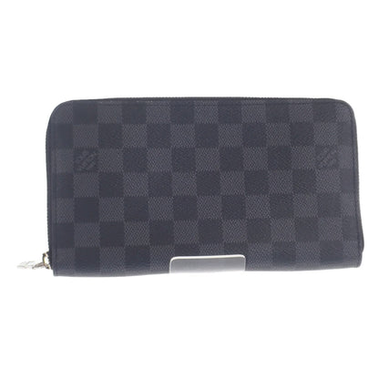 【Louis Vuitton】ジッピー・オーガナイザー NM 長財布 ラウンド財布 M60111 ダミエグラフィット ブラック シルバー金具【財布】