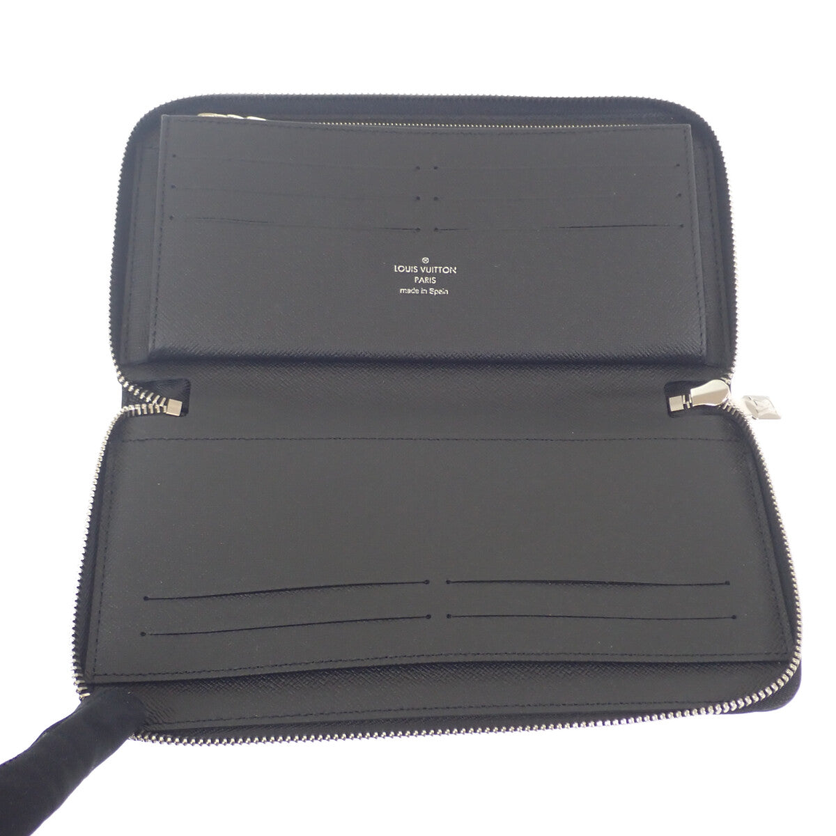 【Louis Vuitton】ジッピー・オーガナイザー NM 長財布 ラウンド財布 M60111 ダミエグラフィット ブラック シルバー金具【財布】