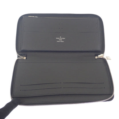 【Louis Vuitton】ジッピー・オーガナイザー NM 長財布 ラウンド財布 M60111 ダミエグラフィット ブラック シルバー金具【財布】