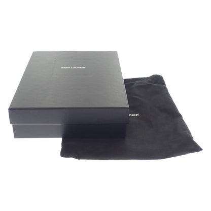 【Saint Laurent】カサンドラ クラシック チェーンウォレット 財布 クラッチ 377828BOW011000 ブラック レディース【財布】