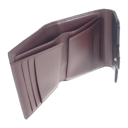 【CHANEL】クラシックスモール フラップウォレット 三つ折り財布 AP0231 キャビアスキン ブラック ゴールド金具 【財布】