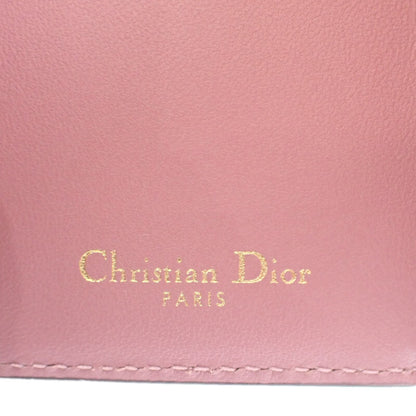 【Christian Dior】サドル コンパクトウォレット 三つ折り財布 S5653CCEH ゴートスキン ラベンダー 【財布】