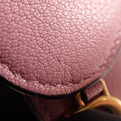 【Christian Dior】サドル コンパクトウォレット 三つ折り財布 S5653CCEH ゴートスキン ラベンダー 【財布】