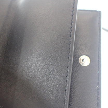 【Tiffany & Co.】コンパクトウォレット 三つ折り財布 レザー ティファニーブルー シルバー金具 レディース【財布】