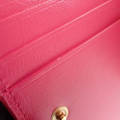 【Bottega Veneta】スモール 二つ折りウォレット 折財布 742330 イントレチャート ピンク レディース【財布】